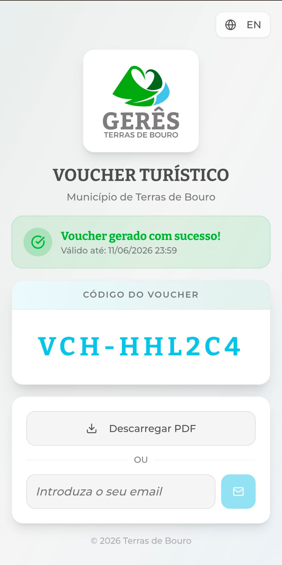 Voucher Ativo