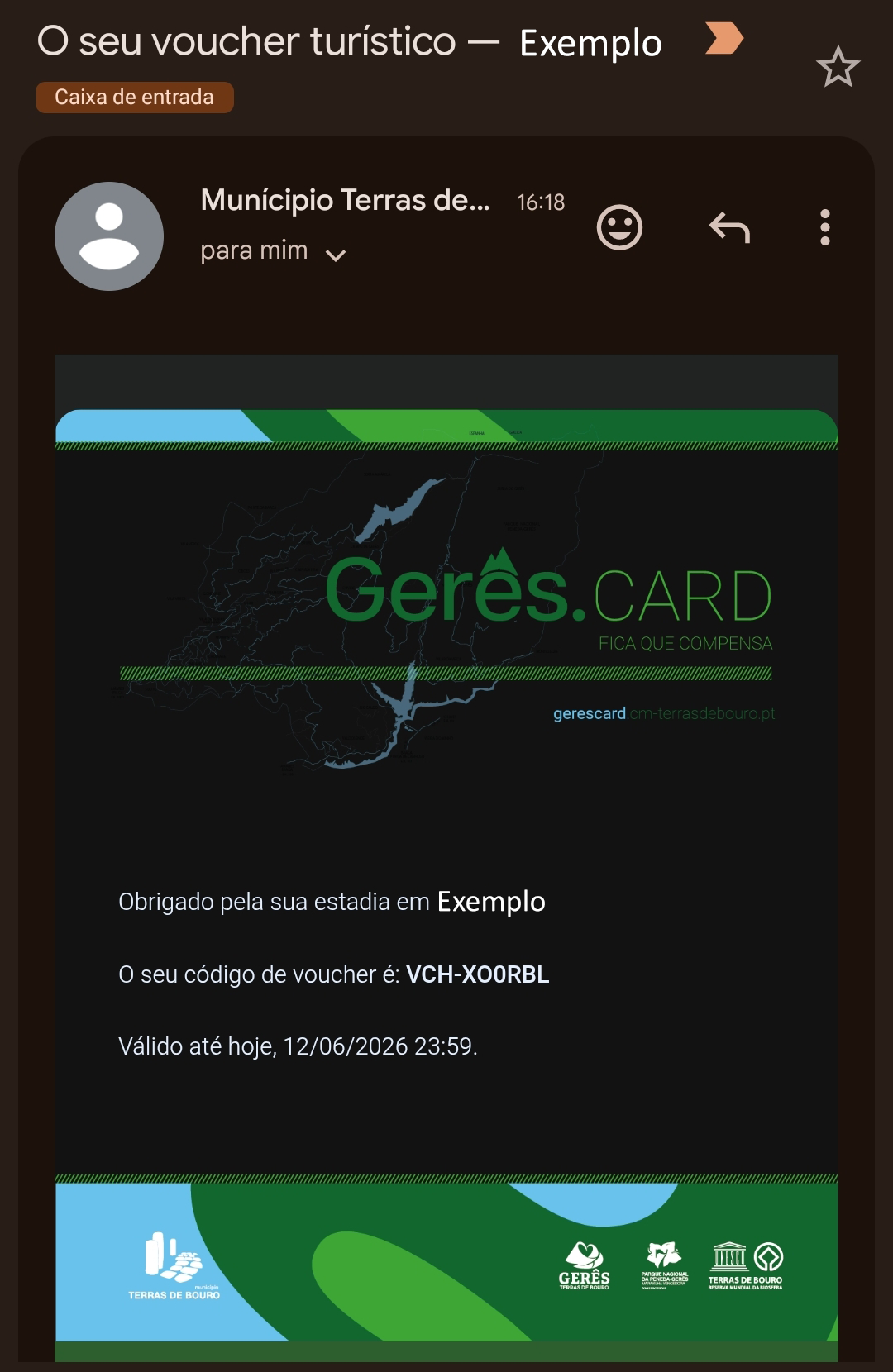 Envio por Email